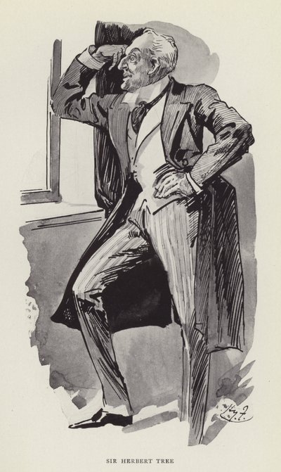 Sir Herbert Tree da Harry Furniss