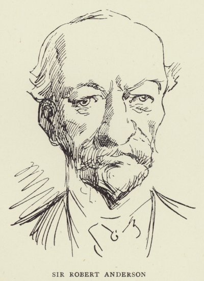 Sir Robert Anderson da Harry Furniss