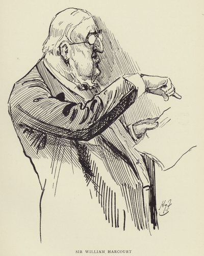 Sir William Harcourt da Harry Furniss