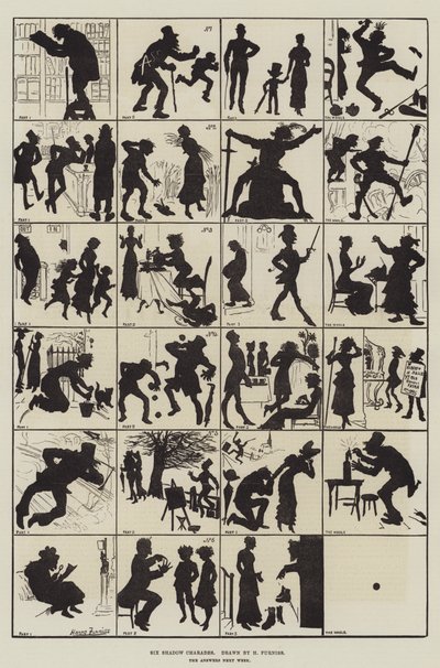 Sei ombre charades da Harry Furniss