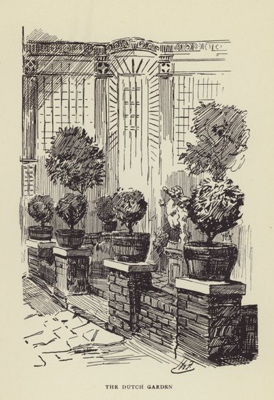 Il giardino olandese da Harry Furniss