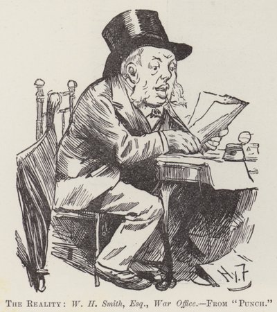 La realtà, W H Smith, Esquire, Ministero della Guerra da Harry Furniss