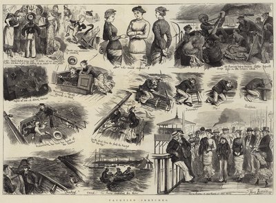 Schizzi di yachting da Harry Furniss