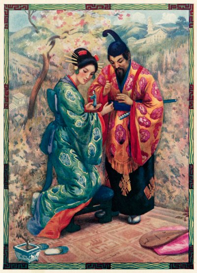 Sei un uomo Da dove vieni (litografia a colori) da Harry George Theaker