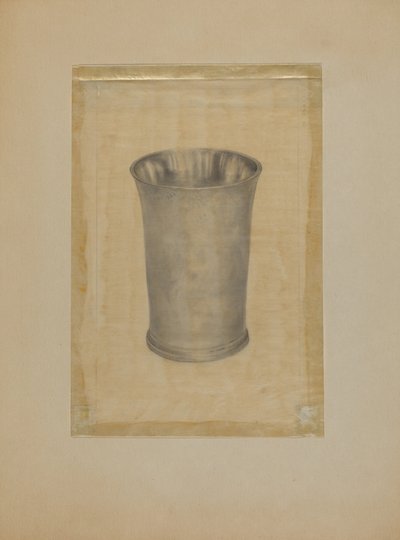 Bicchiere di peltro da Harry Goodman