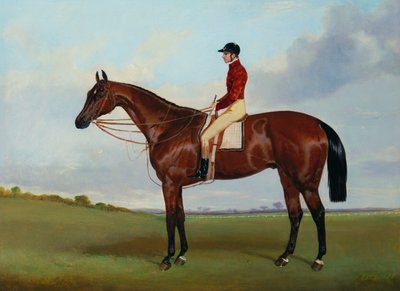 Il "Nutwith" della signora S. Wrather, con J. Marson in sella, 1843 da Harry Hall