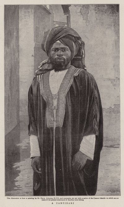 Un zanzibarino da Harry Hamilton Johnston
