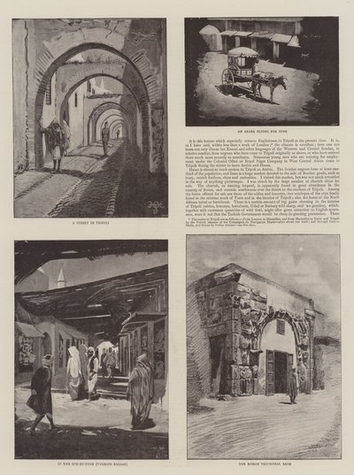 Scene di Tripoli da Harry Hamilton Johnston