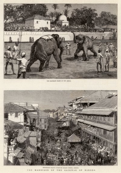 Il matrimonio del Gaikwar di Baroda da Harry Hamilton Johnston