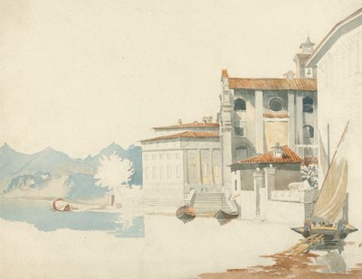 Sulle rive di un lago italiano da Harry John Johnson