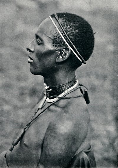 Un Hima da Mpororo, Africa Equatoriale, a ovest del Victoria Nyanza, 1912 da Harry Johnston