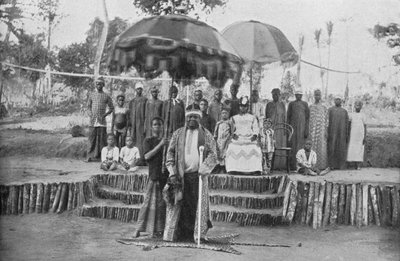 John Boko Cobham, un re di Old Calabar, Nigeria meridionale, 1912 da Harry Johnston