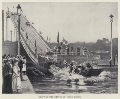 Discesa sui Chutes a Coney Island da Harry M. Pettit