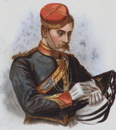 Un Capitano del 12° Lancieri da Harry Payne