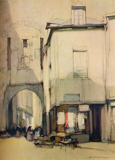 Porte St Pater, Vannes, c20° secolo da Harry Tittensor