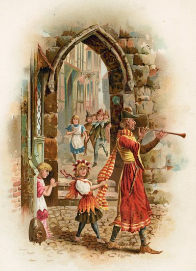 Il pifferaio magico di Hamelin da Harry and Arthur Charles Payne