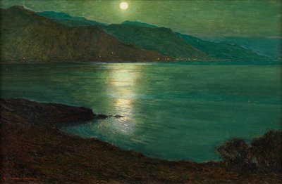 Chiaro di luna - Le luci di Ventimiglia da Harry van der Weyden