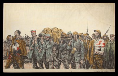 Prigionieri e feriti da Harvey T. Dunn