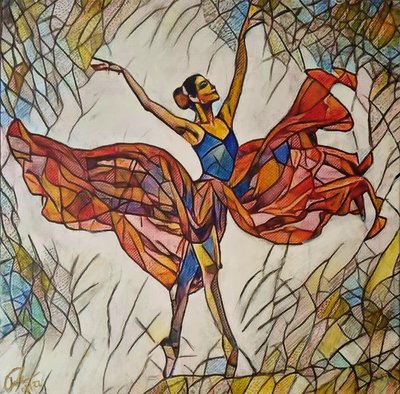 Ballerina da HaskellArt