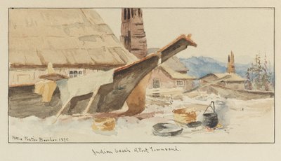 Spiaggia indiana a Port Townsend da Hattie Foster Beecher