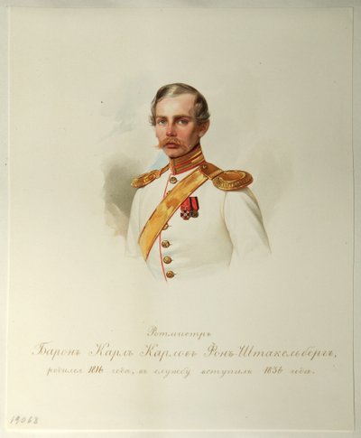 Ritratto del Barone Karl Karlovich von Stackelberg, 1846-1849 da Hau