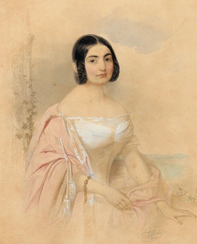 Ritratto della Contessa Marie von Tattenbach, nata von Lion da Hau