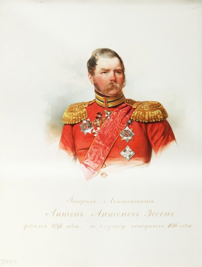 Ritratto del Generale Anton Antonovich von Essen 1797-1863 (dall