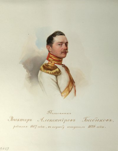 Ritratto di Viktor Alexandrovich Bibikov 1807-1883 dall