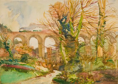 Ponte ferroviario, St. Austell, Inghilterra, 1905 da Hayley Lever