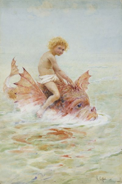 Cavalcando mostri marini da Hector Caffieri