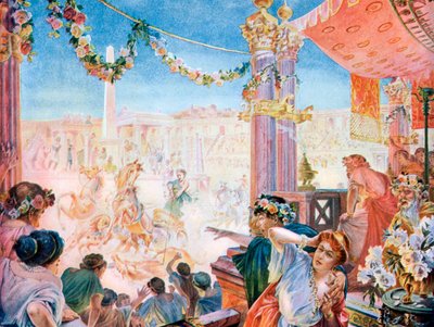 Il circo di Nerone o il circo di Caligola, Roma da Heilbronn