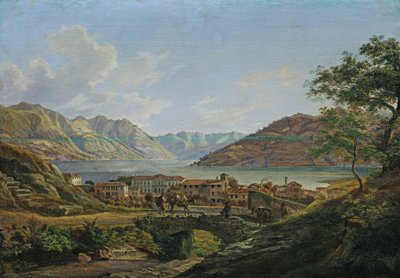 Lago di Como da Heinrich Adam