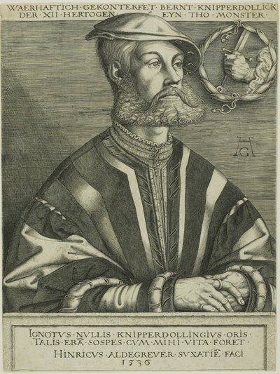 Bernard Knipperdolling da Heinrich Aldegrever