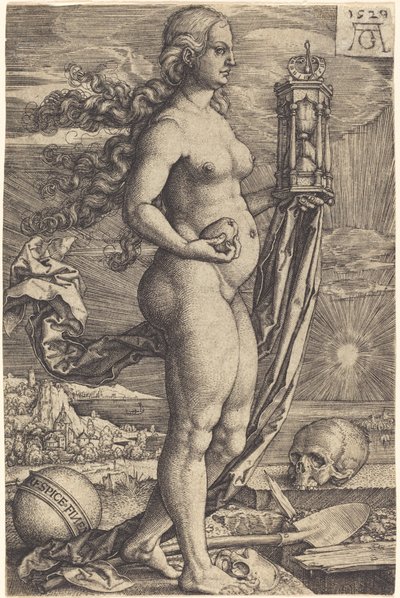 Commemorazione dei morti da Heinrich Aldegrever
