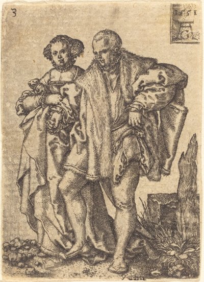 Coppia che Balla da Heinrich Aldegrever