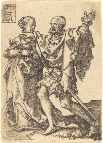 Coppia danzante da Heinrich Aldegrever