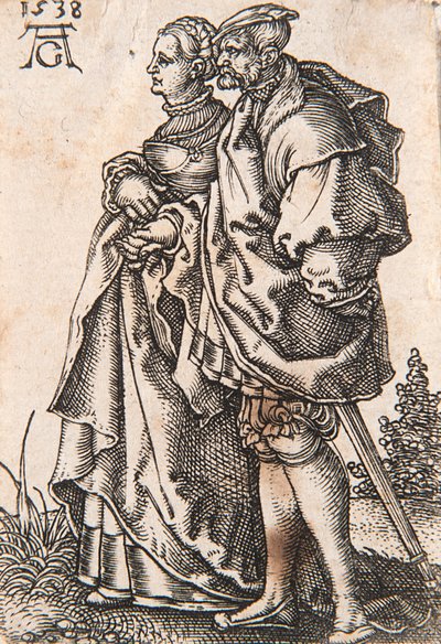 dalla serie I piccoli ballerini di nozze da Heinrich Aldegrever