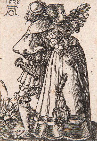 Dalla serie I piccoli ballerini di nozze da Heinrich Aldegrever