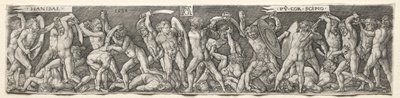 Annibale combatte Scipione, 1538 da Heinrich Aldegrever