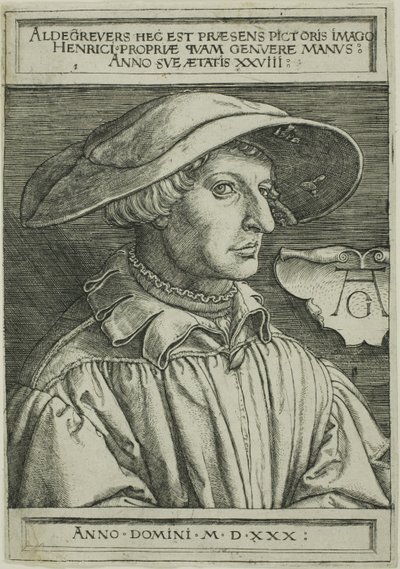 Heinrich Aldegrever, di 28 anni da Heinrich Aldegrever
