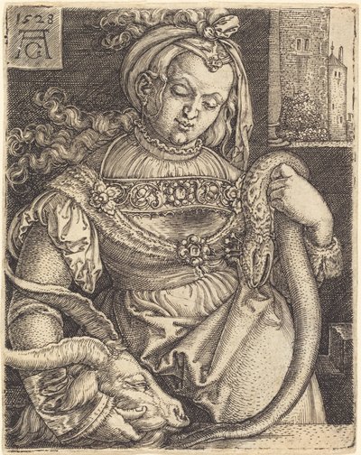 Intemperanza, 1528 da Heinrich Aldegrever
