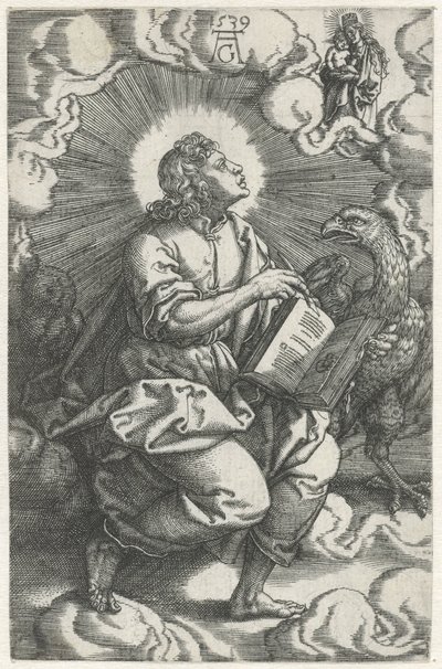 Giovanni (serie dei quattro evangelisti) da Heinrich Aldegrever