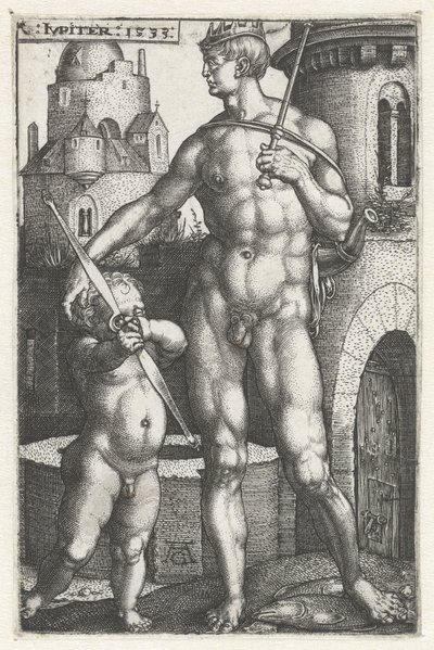 Giove da Heinrich Aldegrever
