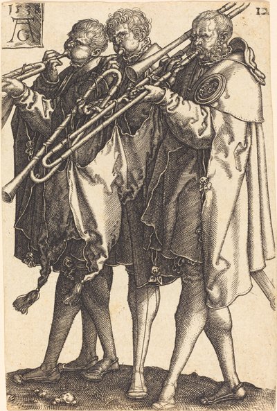 Grandi ballerini di nozze da Heinrich Aldegrever