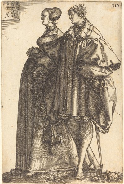 Grandi ballerini di nozze da Heinrich Aldegrever