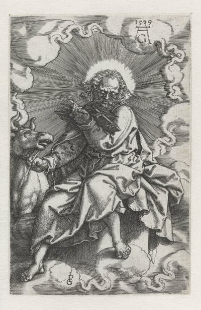 Luca (I quattro evangelisti) da Heinrich Aldegrever