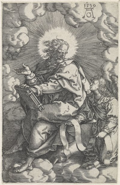 Matteo (Vier evangelisten) da Heinrich Aldegrever