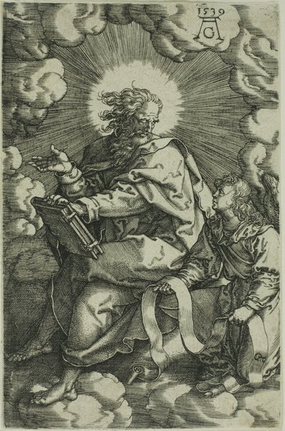 Matteo, dai Quattro Evangelisti da Heinrich Aldegrever