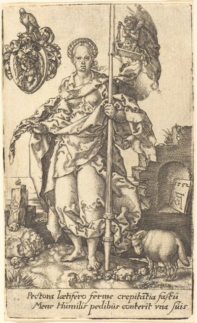 Modestia da Heinrich Aldegrever