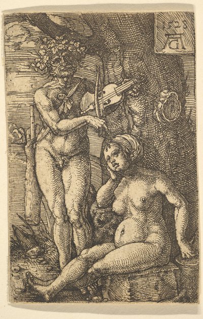 Orfeo ed Euridice, 1528 da Heinrich Aldegrever